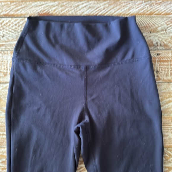 🧘🏻‍♀️Side Split Navy Bootcut Flare Leggings🧘🏻‍♀️ ~small - Picture 11 of 15